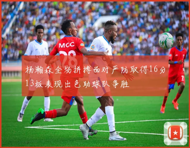 杨瀚森全场拼搏面对严防取得16分13板表现出色助球队争胜